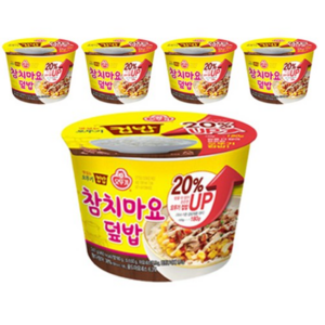 오뚜기 컵밥 참치마요덮밥, 247g, 5개