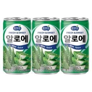 참맑은 알로에 음료 175ML 90캔, 90개