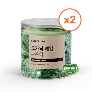 닥터비옴 유기농 100% 케일 분말, 100g, 2개