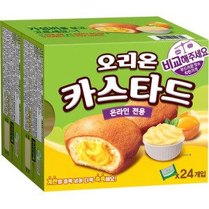 오리온 카스타드 12p, 288g, 2개