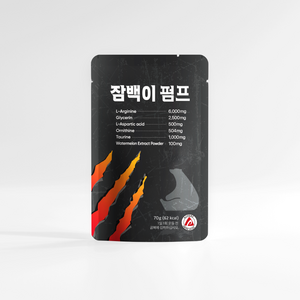 잠백이 펌프 헬스부스터 70ml 30팩, 30개