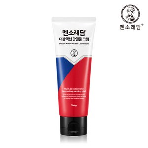 멘소래담 더블액션 핫앤쿨 바디크림, 100g, 2개