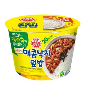 오뚜기 맛있는 컵밥 매콤낙지덮밥, 280g, 24개