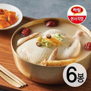 하림 하림 삼계탕 800gX6팩, 6개, 800g