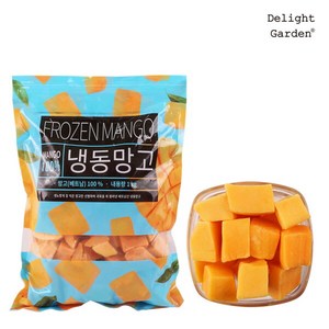 [딜라잇가든] 냉동 망고(다이스드)25mm 1kg x 10, 10개