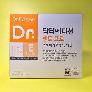 닥터에디션 앤토 프로 60포, 2g, 60개