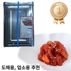 업소용 대용량 양념 오징어젓갈 특오징어젓갈, 1개, 20kg