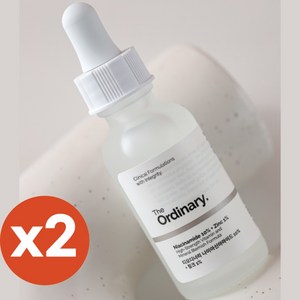[정품]디오디너리 나이아신아마이드 10% + 징크 1% 피지조절 수분공급 THE ORDINARY, 60ml, 2개