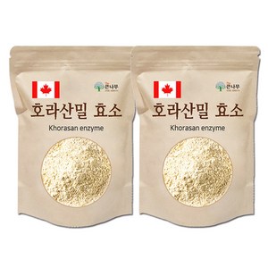 캐나다산 호라산밀 효소 분말 가루, 2개, 200g