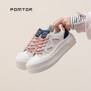 POMTOR 여성 운동화 패션 스니커즈