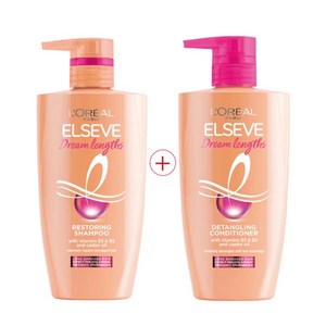 로레알파리 드림랭스 샴푸 410ml+컨디셔너 410ml 2종세트, 1세트
