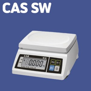 카스 CAS전자저울 SW-1S (20KG) 업소 가정용 전자저울, 1개