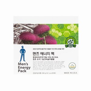 뉴트리라이트 맨즈 에너지 팩 비타민, 246g, 1개