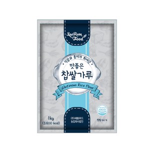 새롬 찹쌀가루, 1kg, 1개