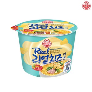 [지노앤코]오뚜기 리얼치즈라면 120g, 1개