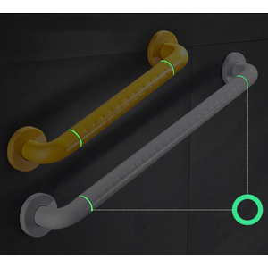 재활치료 장애인손잡이 화장실안전바 변기안전손잡이 노인안전바, 옐로우2개, 50cm, 2개