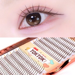 코링코 톡톡하라 필터속눈썹 200pcs (10mm), 브라운 10mm, 1개