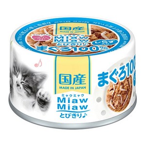 아이시아 먀우먀우 토비키리 치어가 들어간 참치60g(MT-3)x24개, 24개