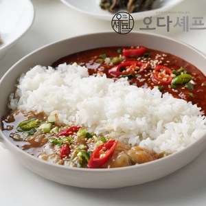 오다셰프 순살게장(간장 양념) 300g 저염간장 직접짜는, 간장게장 300g, 1개