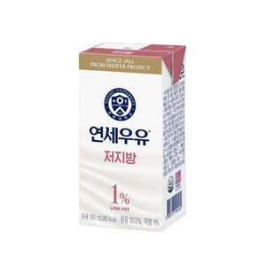 연세우유 저지방, 190ml, 24개