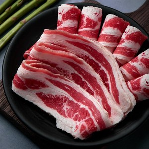 미국산 초이스등급 우삼겹 1.6kg (400g x 4팩), 400g, 4개