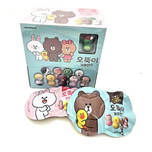 라인프렌즈 오뚝이 달콤캔디, 1개, 20g