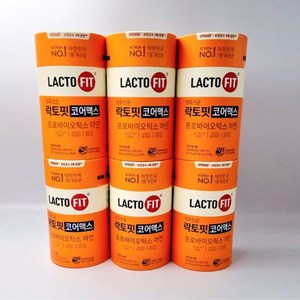 LACTO-5X 핵심균주 배합 생유산균 락토핏 코어맥스 보장균수 3배 증량, 6박스, 60회분