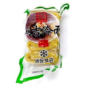 왕부정 중국 연길냉면 대용량 밀냉면 냉동 연변 옥국시 냉면, 1kg, 1개