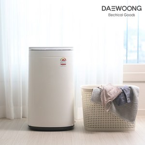 대웅 전자동 삶음세탁기 미니세탁기 3kg 아기세탁기 아기빨래 삶는세탁기 고온살균 속옷세탁 속옷빨래 소형세탁기 짤순이, 단품, 단품