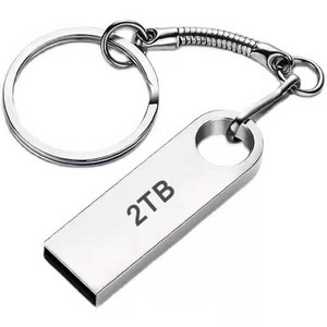 usb 1TB 백업 자료 선물용 이동식 외장메모리, 2TB, 1개