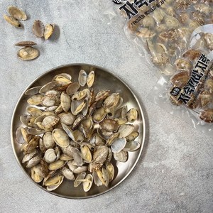 자숙 바지락 165g 500g 피바지락 바지락살, 1.미니 자숙바지락 165g 1팩, 1개