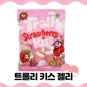 트롤리 키스 젤리 츄잉젤리, 100g, 2개