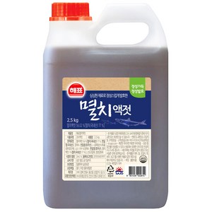 해표 멸치액젓, 1개, 2.5kg