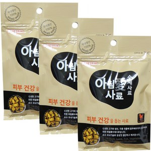 아침애 수제사료200g 3개세트 당일제조, 피부건강사료, 200g, 3개