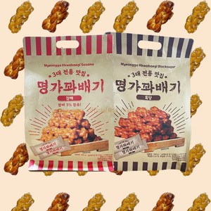 명가 꽈배기 흑당 500g, 1개