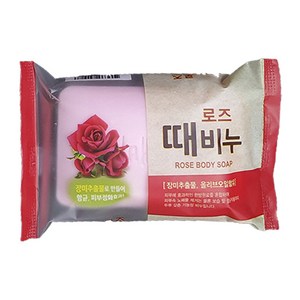 태광유통 장미 때 비누, 127g, 1개