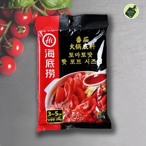 차마요마켓 하이디라오 토마토 훠궈 소스 200g, 3개