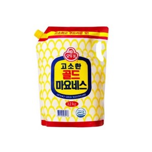 오뚜기 골드마요네스 스파우트팩, 3.2kg, 2개