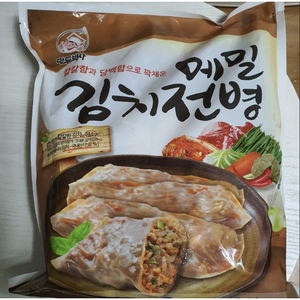 준푸드 메밀 김치전병, 2.1kg, 3개