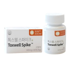 [본사정품] 톡스웰 스파이크 1박스 60정 톡스웰스파이크 toxwell spike, 1개