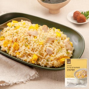 [아임닭] 곤약잡곡 부드러운 닭가슴살 간장계란볶음밥, 200g, 18개