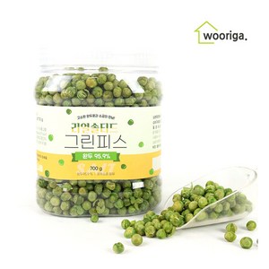 우리가스토리 리얼 솔티드 그린피스, 700g, 1개