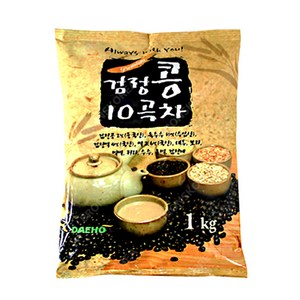 대호 검정콩 10곡차 1kg 1개 자판기용 곡물차 율무차 라떼