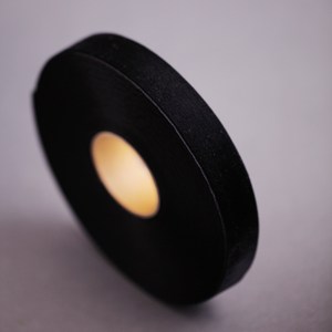 리본빌 클래식 벨벳 리본 (16색 6mm/10mm/25mm/40mm), 6mm - 1롤(15마), 블랙(Black)