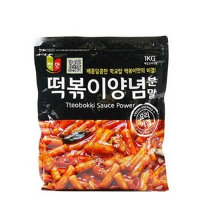 첫맛 떡볶이 양념 분말, 1kg, 4개