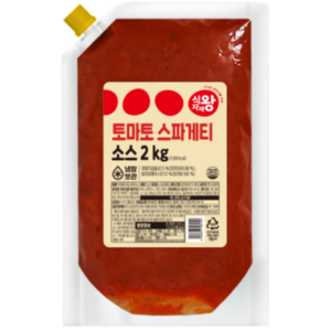 푸디스트 식자재왕 토마토 스파게티소스, 1개, 2kg