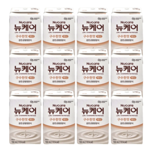 대상웰라이프 뉴케어 미니 구수한맛, 150ml, 12개