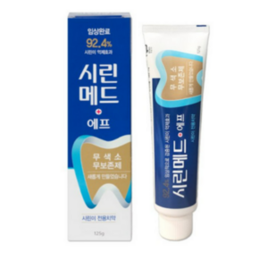 부광약품 시린메드 에프 치약 125g, 4개