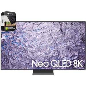 삼성 75인치 클래스 네오 QLED 8K QN800C 시리즈 미니 LED 퀀텀 HDR 스마트 TV 울트라 슬림 디자인 돌비 애트모스 오브제 트래킹 사운드 Q심포니 3.0 알렉사, 75 Inch