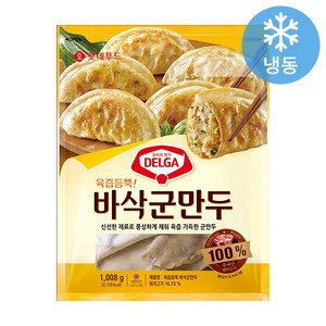 롯데 육즙듬뿍 바삭군만두, 1개, 1.008kg